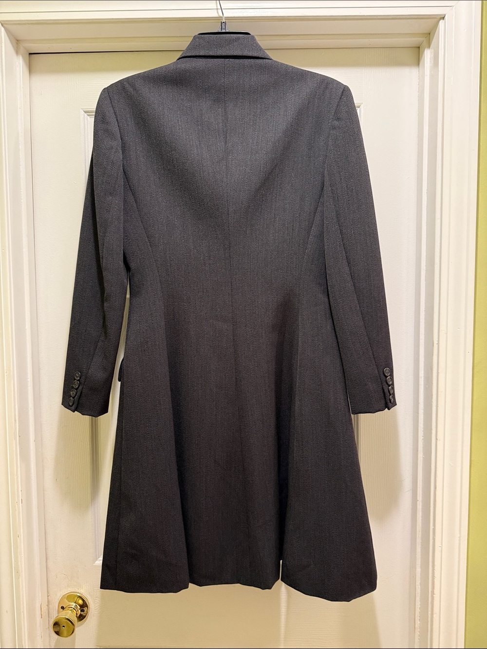 Vintage Ralph Lauren Wool Frock Coat 6 USA Double Breasted Equestrian - Picture 3 of 8